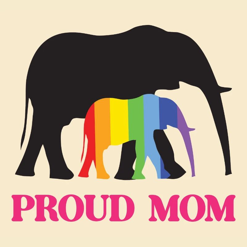 LGBTQ Pride Month - Stolze Mutter