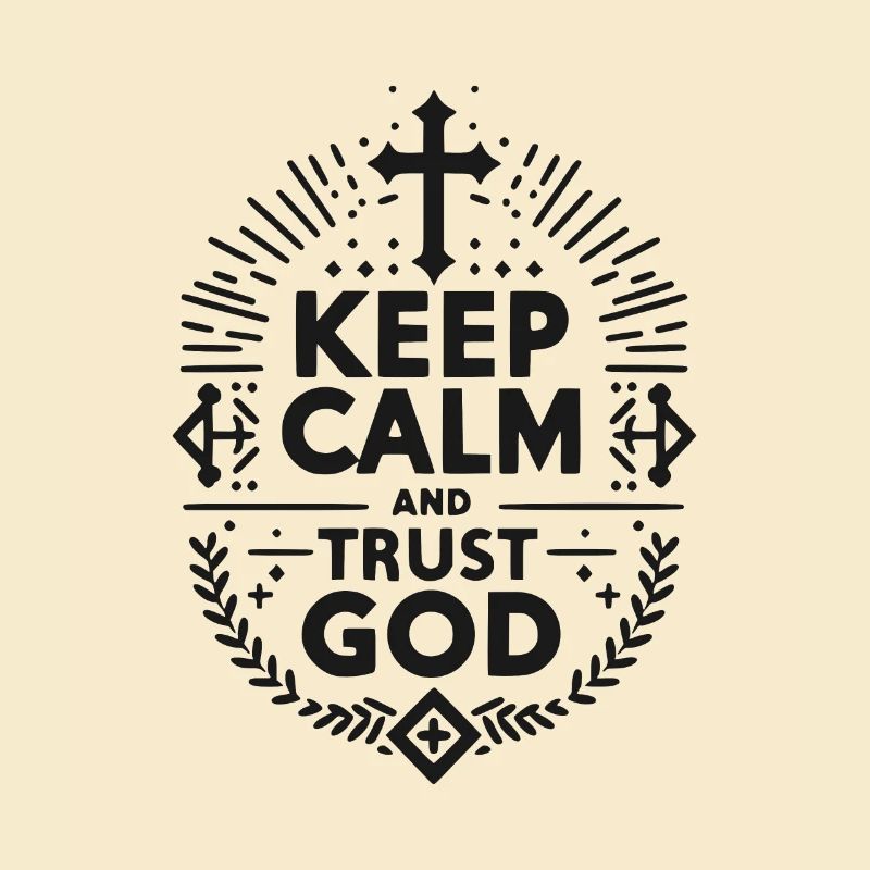 Keep Calm and Trust God