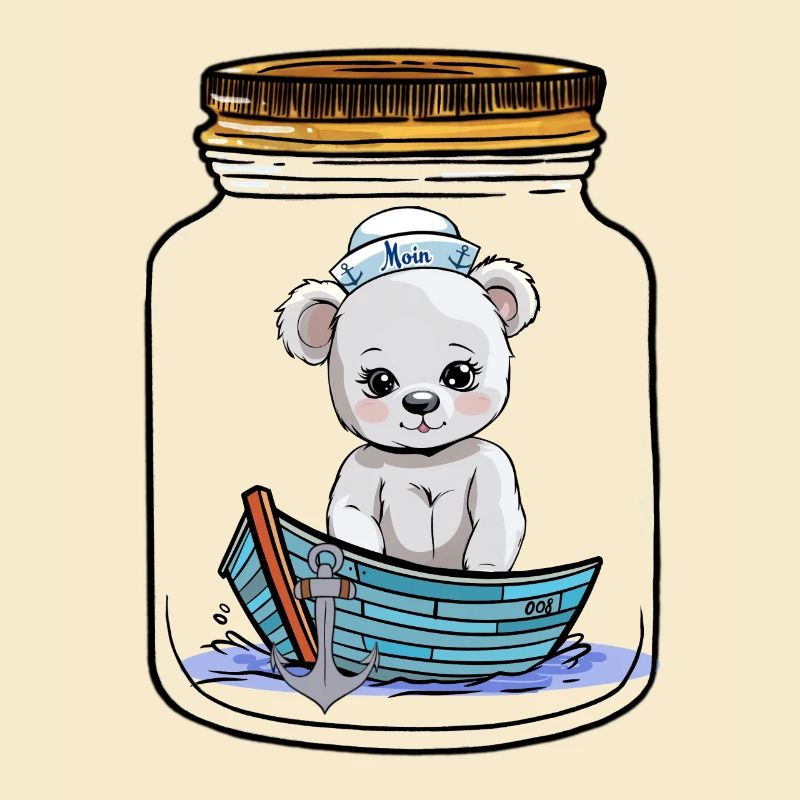Teddybär Teddy Boot Boote maritim Kinder