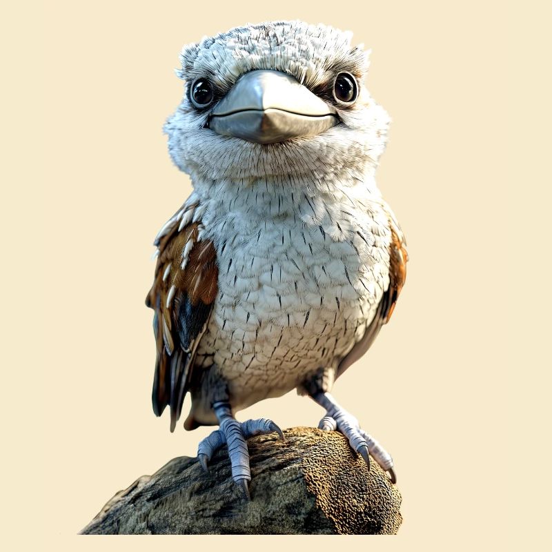 Kookaburra Jägerliest Lachender Hans Süßer Vogel