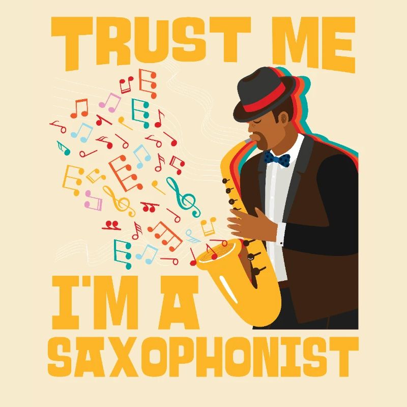 Saxophone Fais-moi confiance Je suis A