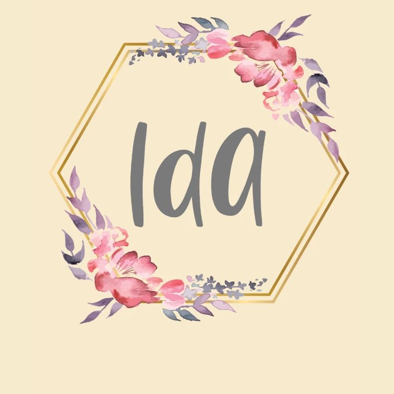 Ida Mädchen Name personalisiertes Geschenk