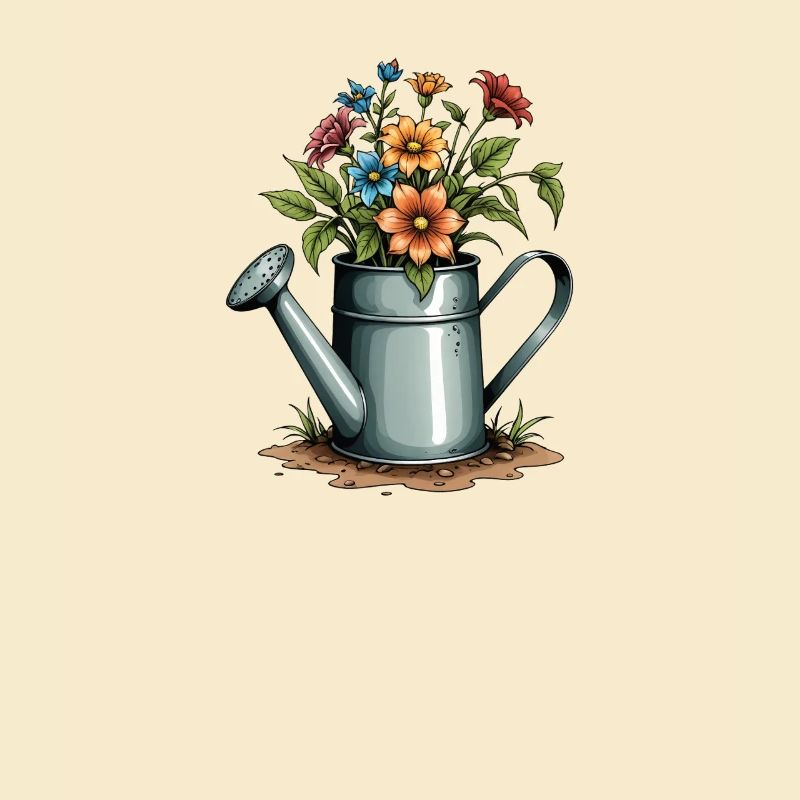 Watering Can Bloom