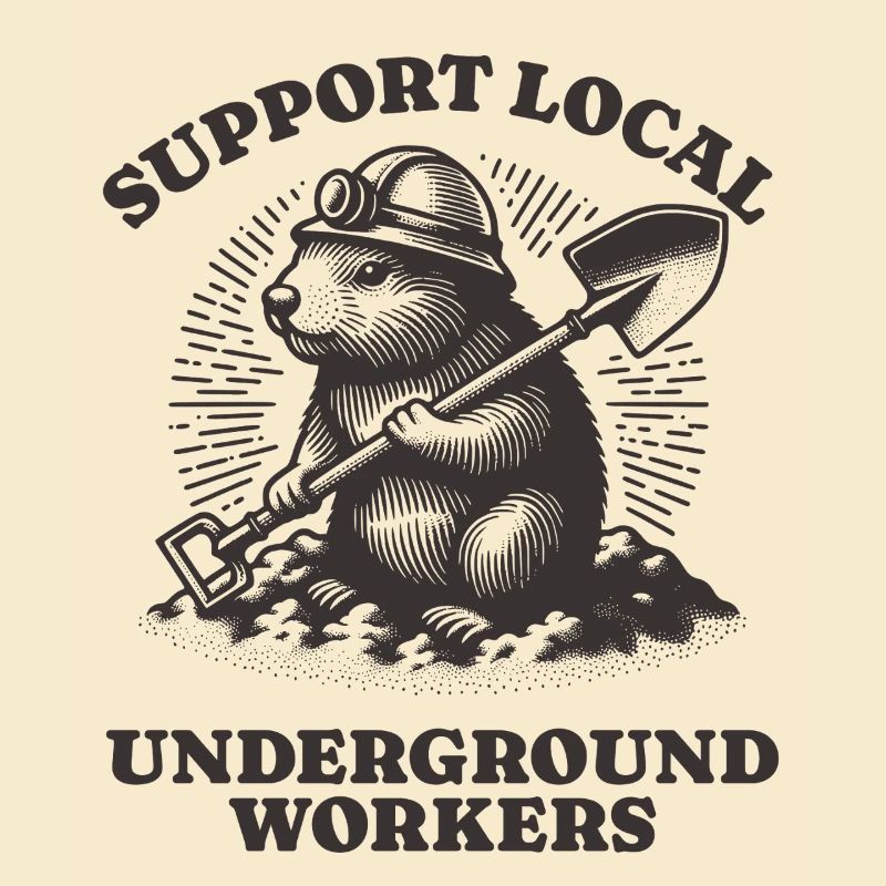 Support Local Underground Workers Lustiges Mole