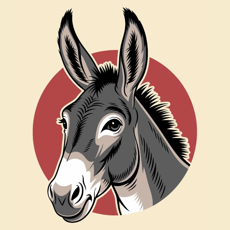 Âne Mule Cheval Ferme Élevage Fermier Mignon