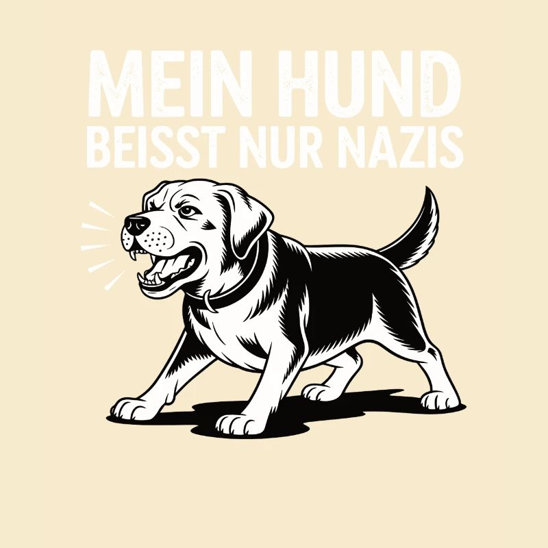 Mein Labrador beißt nur Nazis – Statement