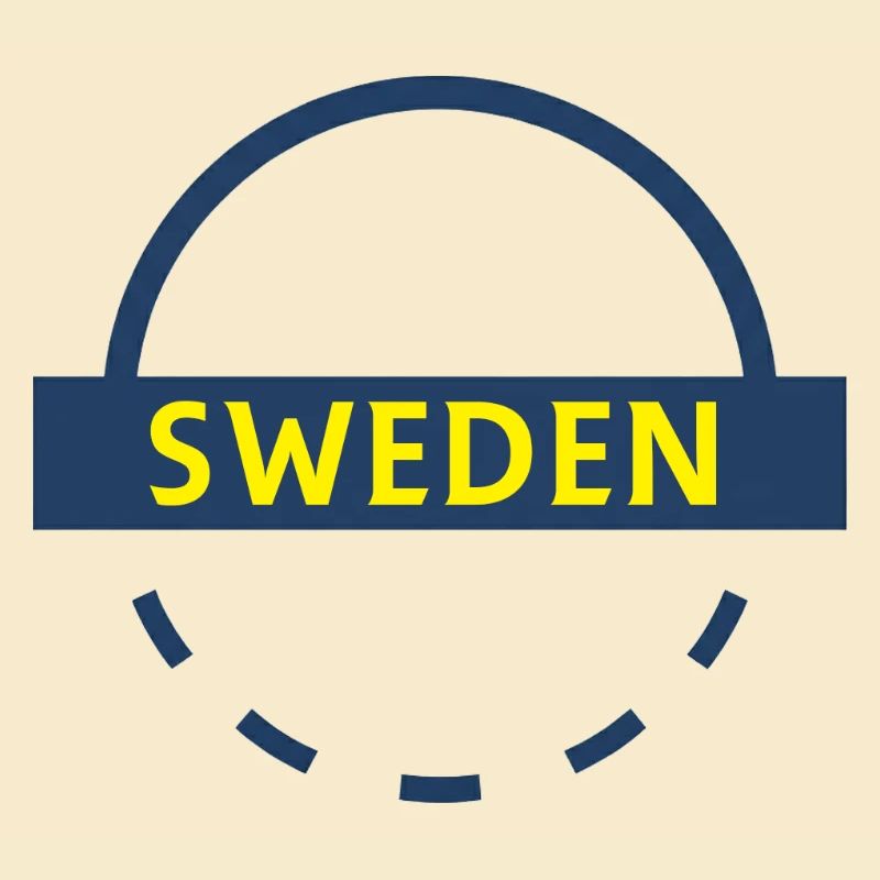 Schweden Emblem Arc Abzeichen
