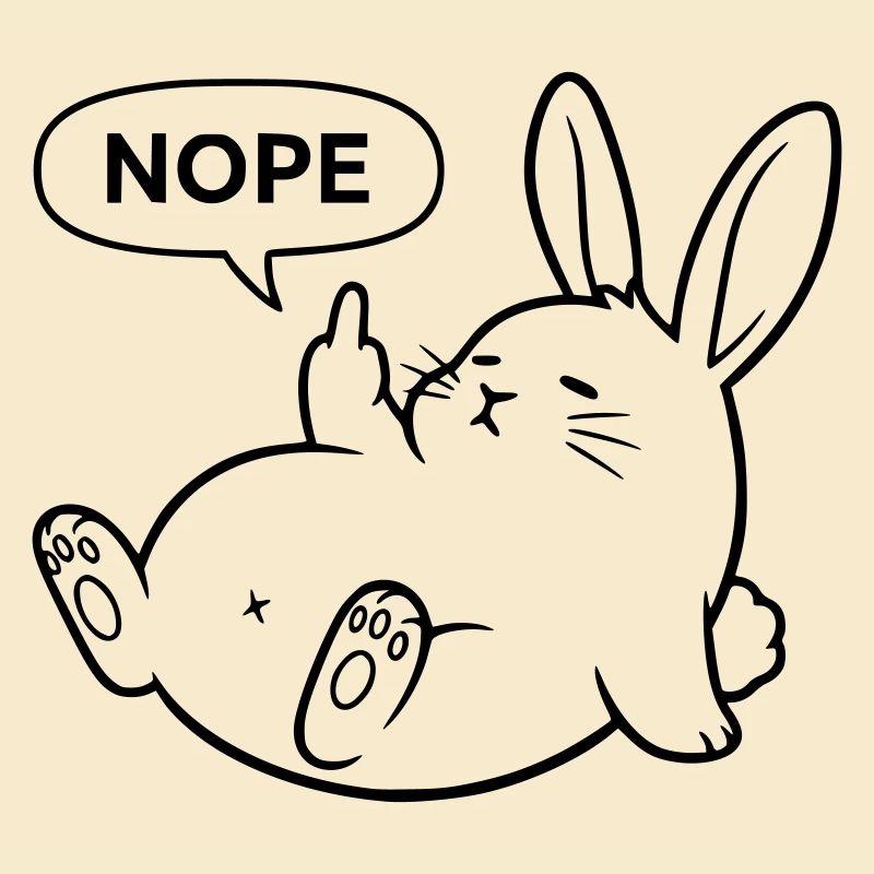 Non, Lapin | Déclaration de lapin coquin