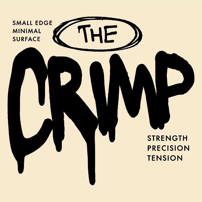 Small Climbing utilise l’argot du bloc crimp