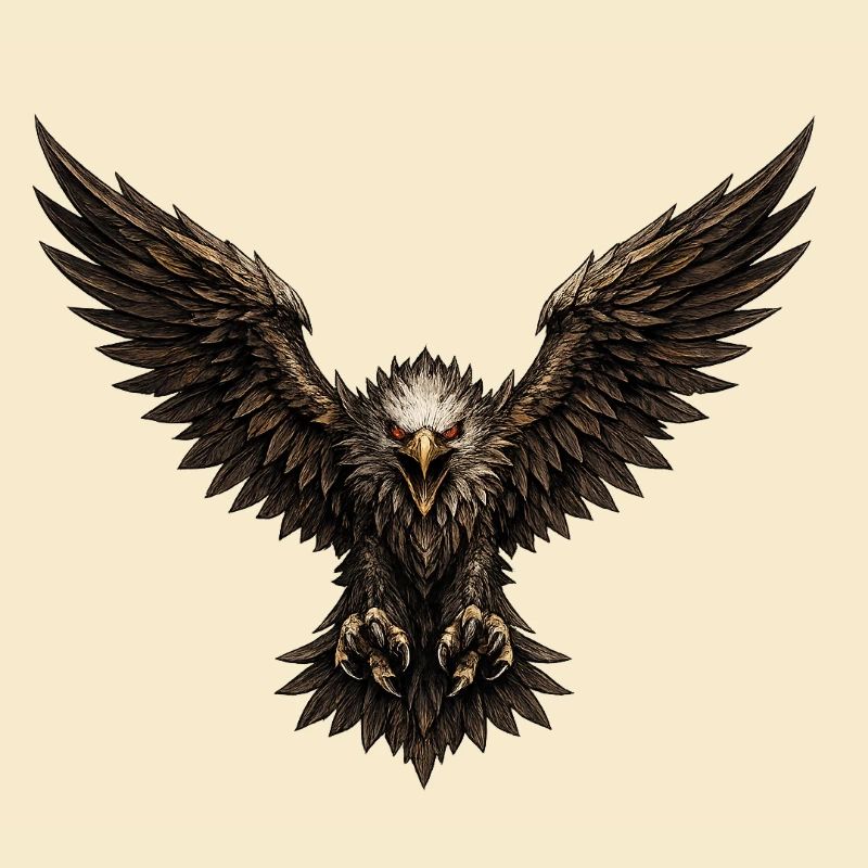 Aigle en vol