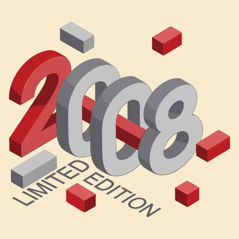 2008 Édition limitée 3D Typographie Art