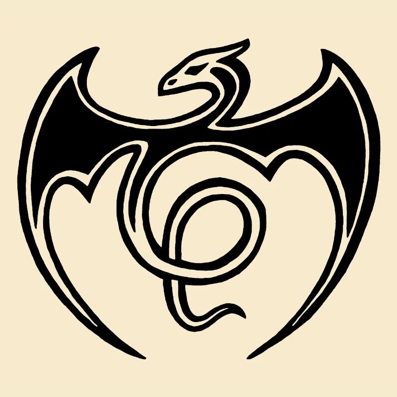 Flying Black Dragon