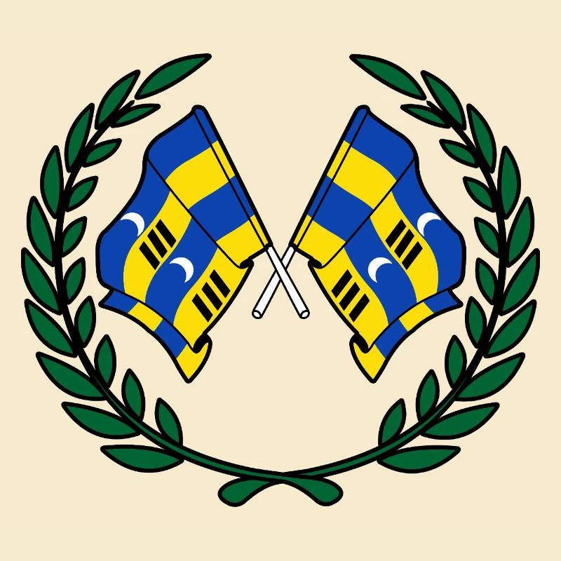 Ameland Laurel Flags – Island Pride