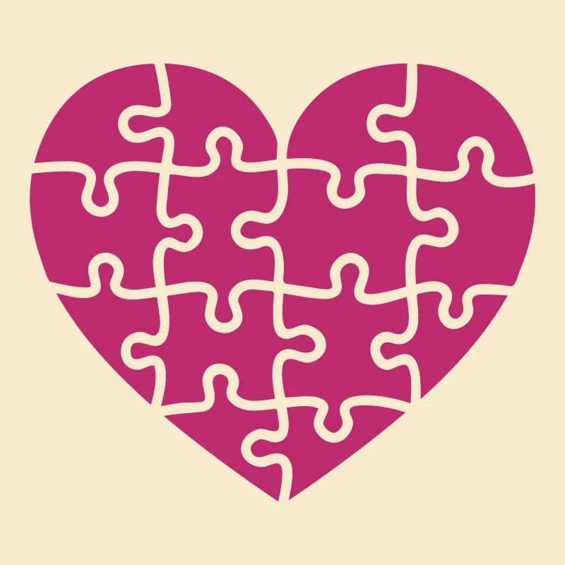 puzzle herz