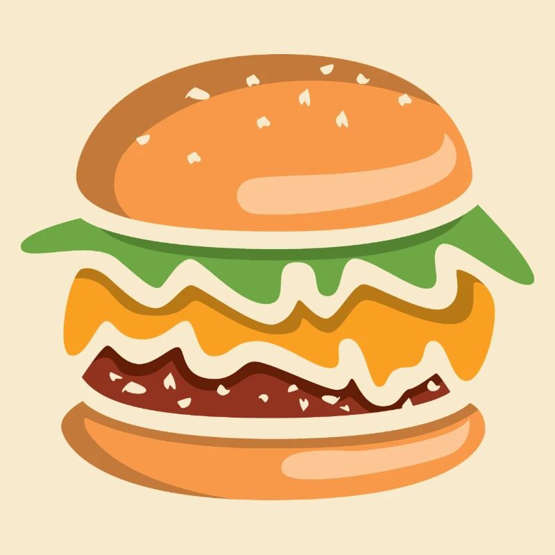 Cheeseburger Comic Burger
