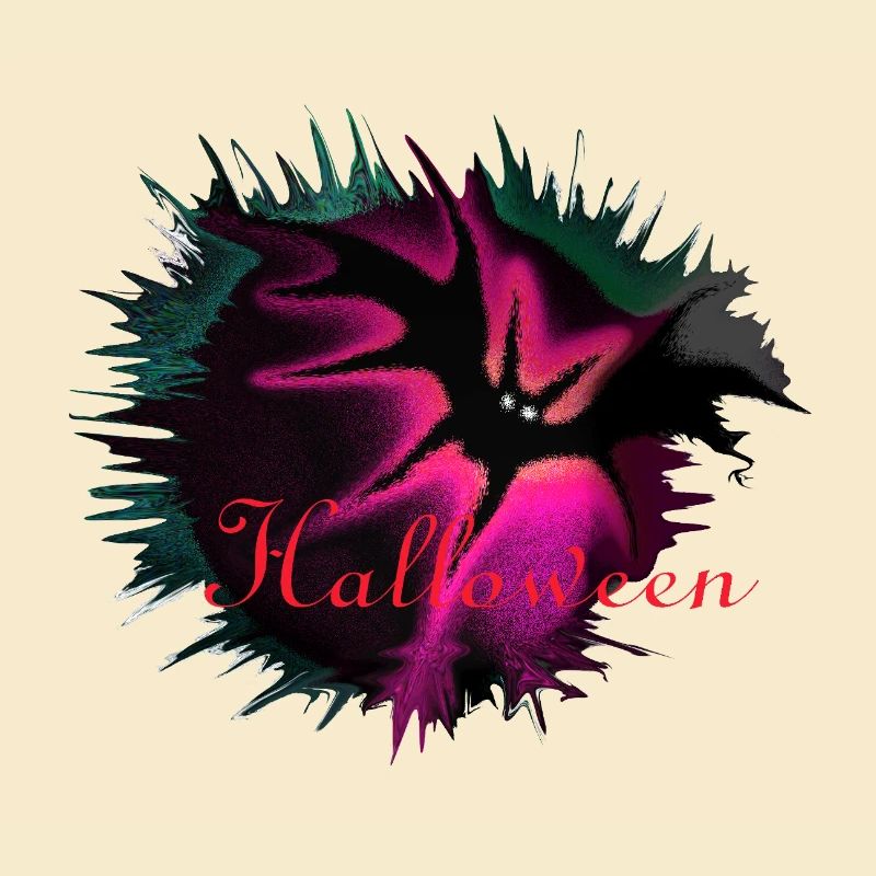 Nébuleuse d’Halloween Splash Bat Nuit Rose