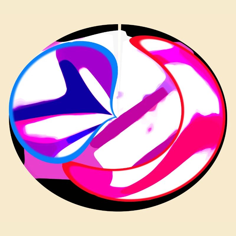 Néon tourbillon abstrait