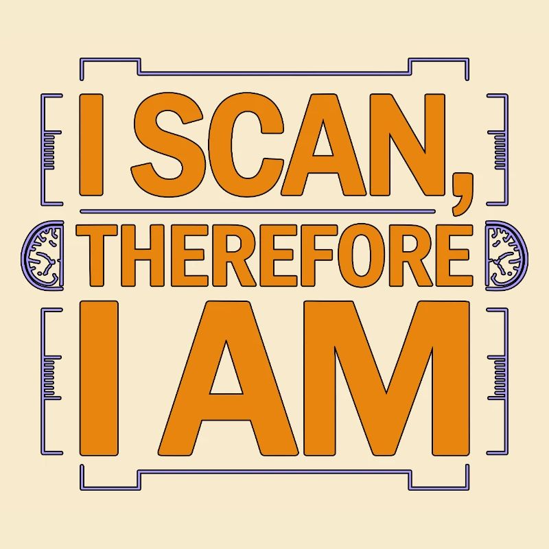 MRI Tech I Scan Therefore I Am MRI Technologist