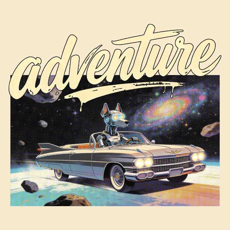 Retro Auto Abenteuer