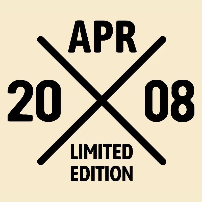 Limited Edition April 2008 Geburtstag Geschenk