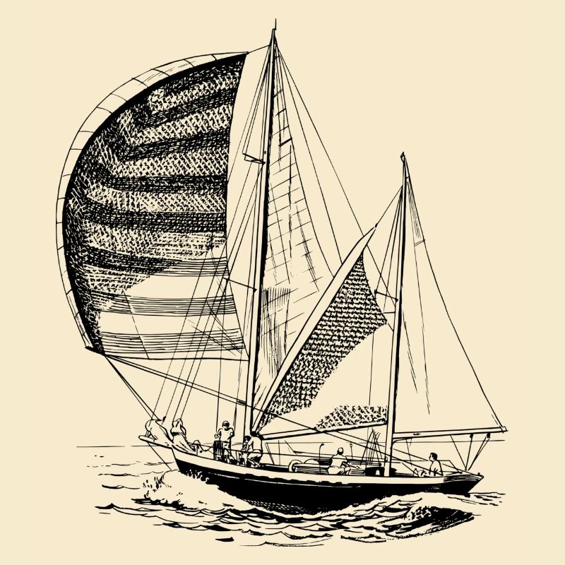 Das Segelboot