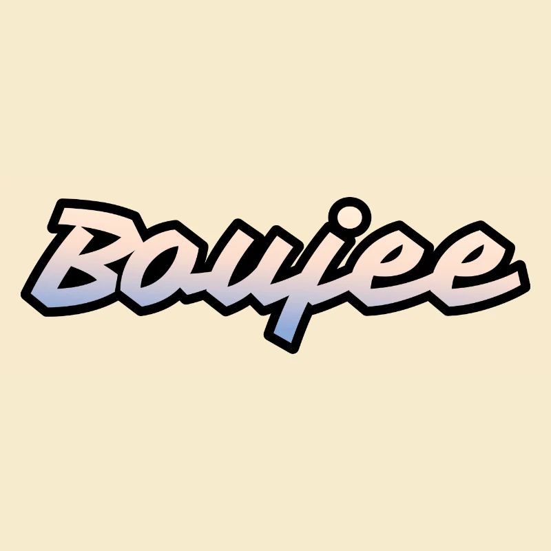 Boujee Mots à la mode Argot Typographie Design