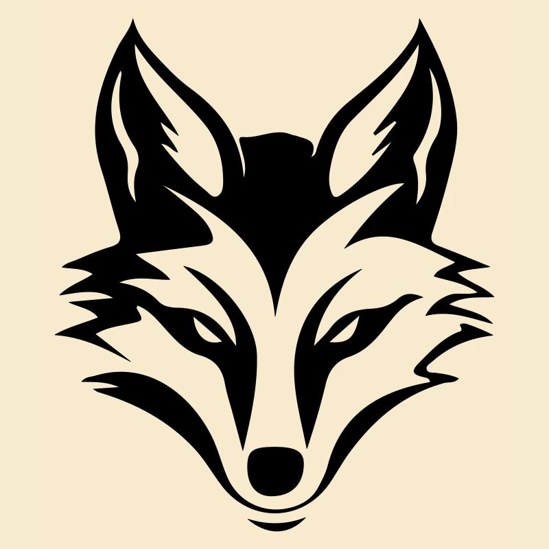 Fox Head Silhouette