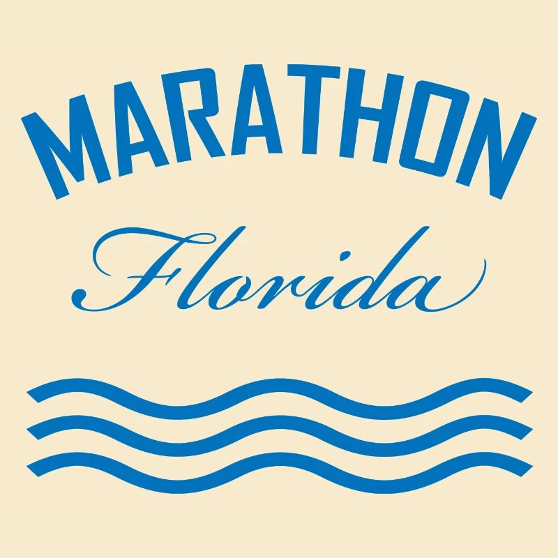 Marathon Florida Aquarell Stil