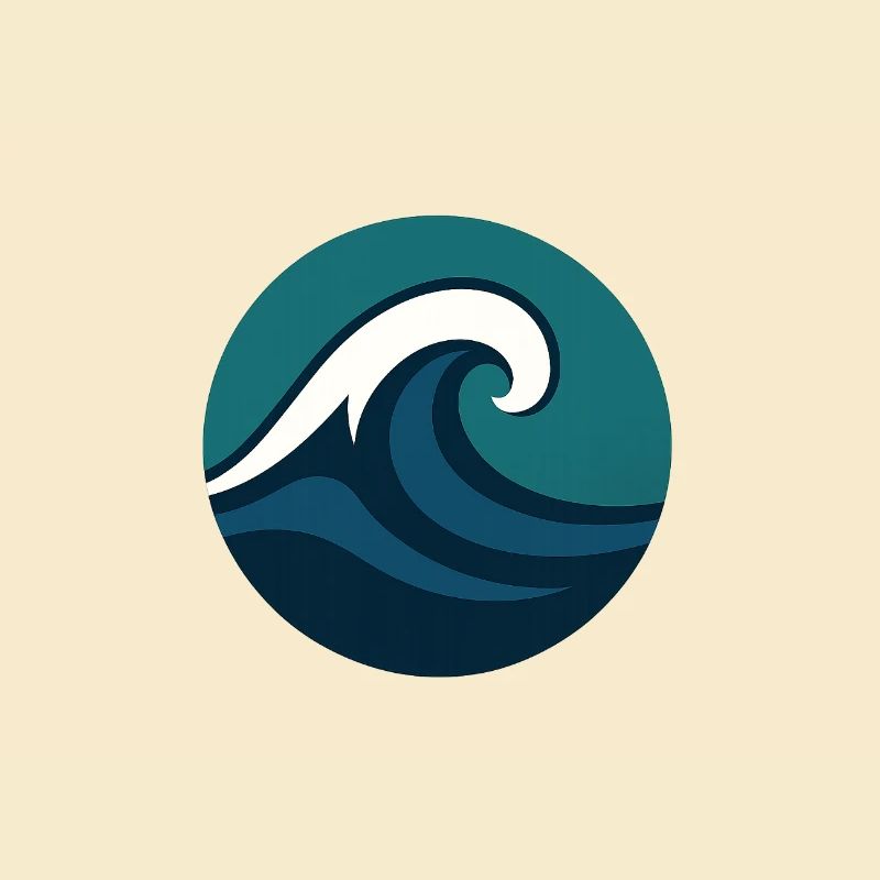 Stylized Ocean Wave