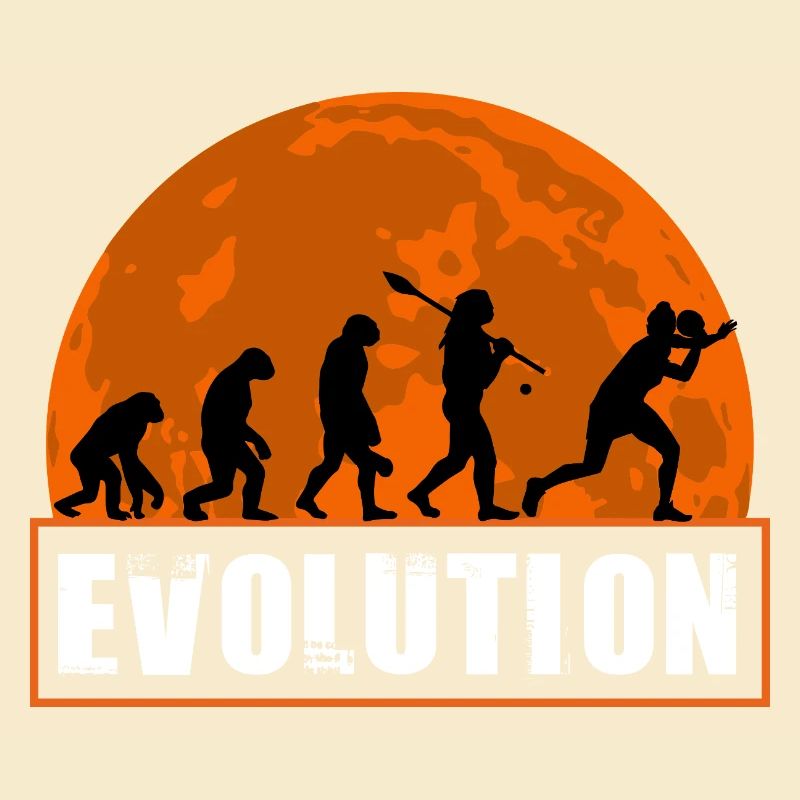 Art de joueur de ping-pong Evolution du tennis de table