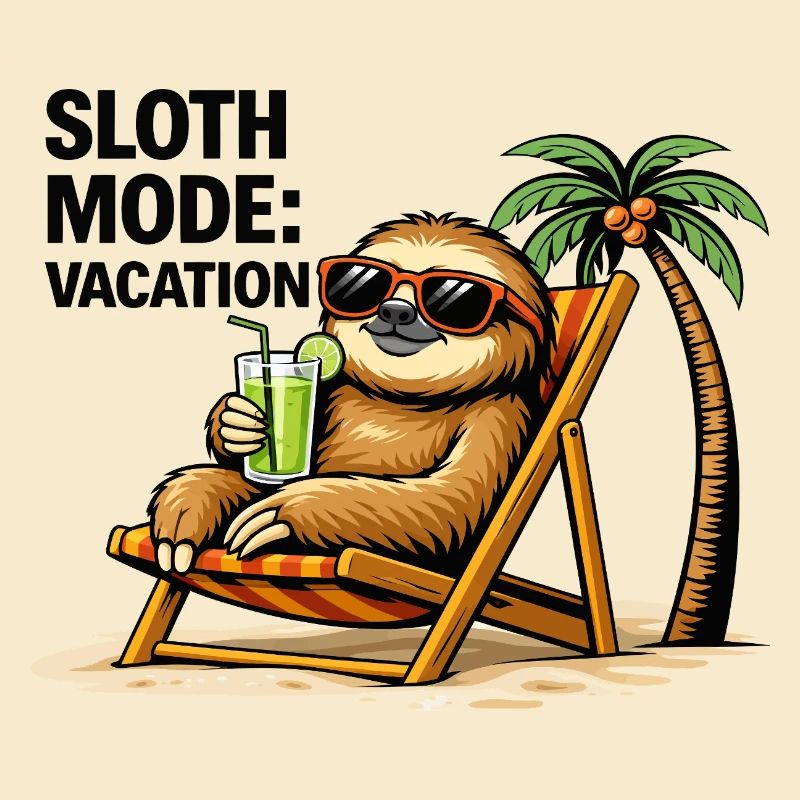 Sloth Mode Vacation