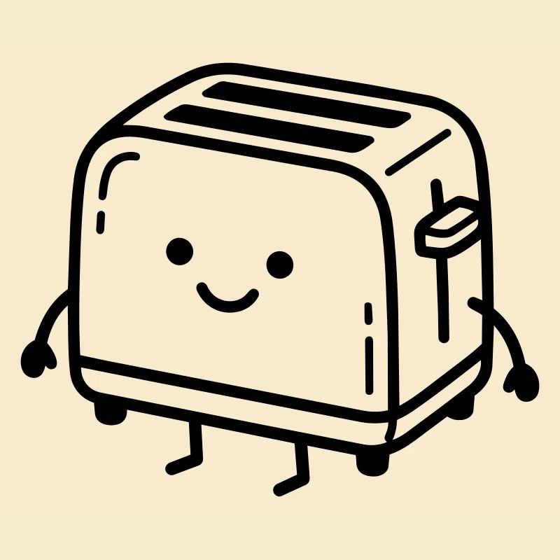 Kawaii toaster