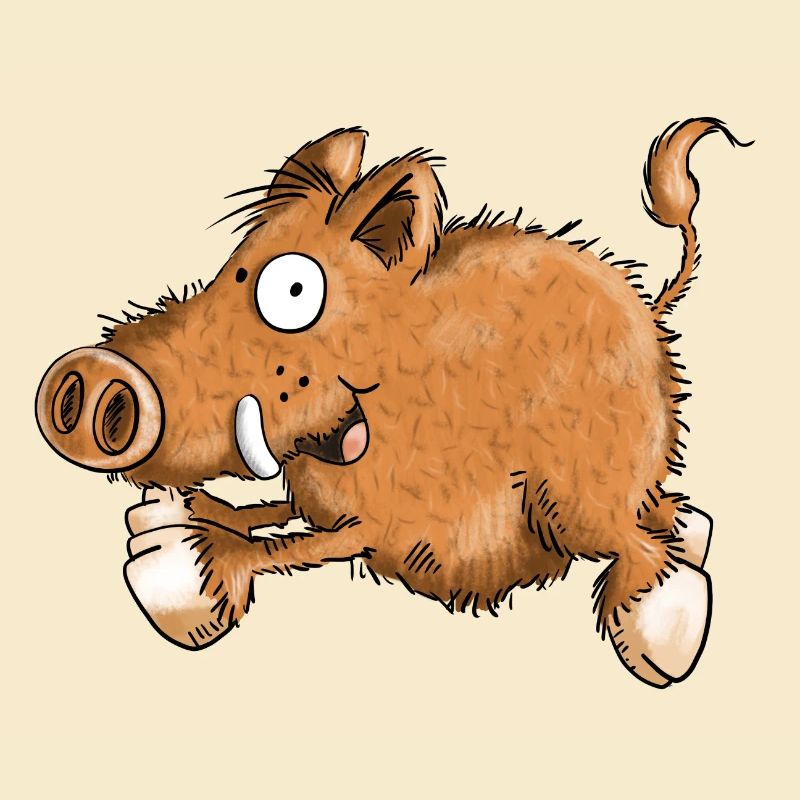 Flotte Wutz - Wildschwein - Eber - Sau - Geschenk