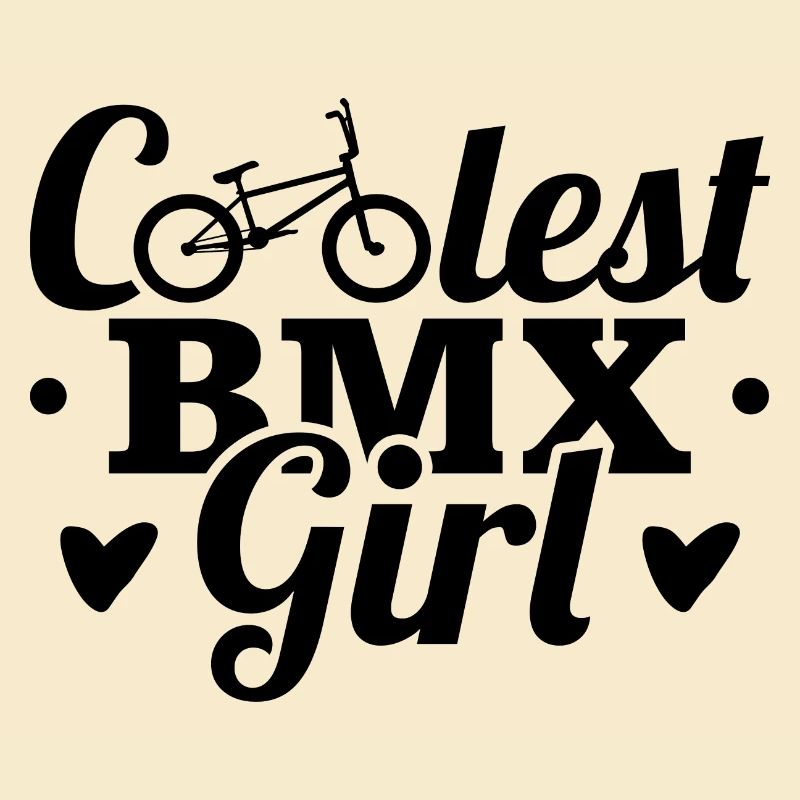 Coolstes BMX Mädchen