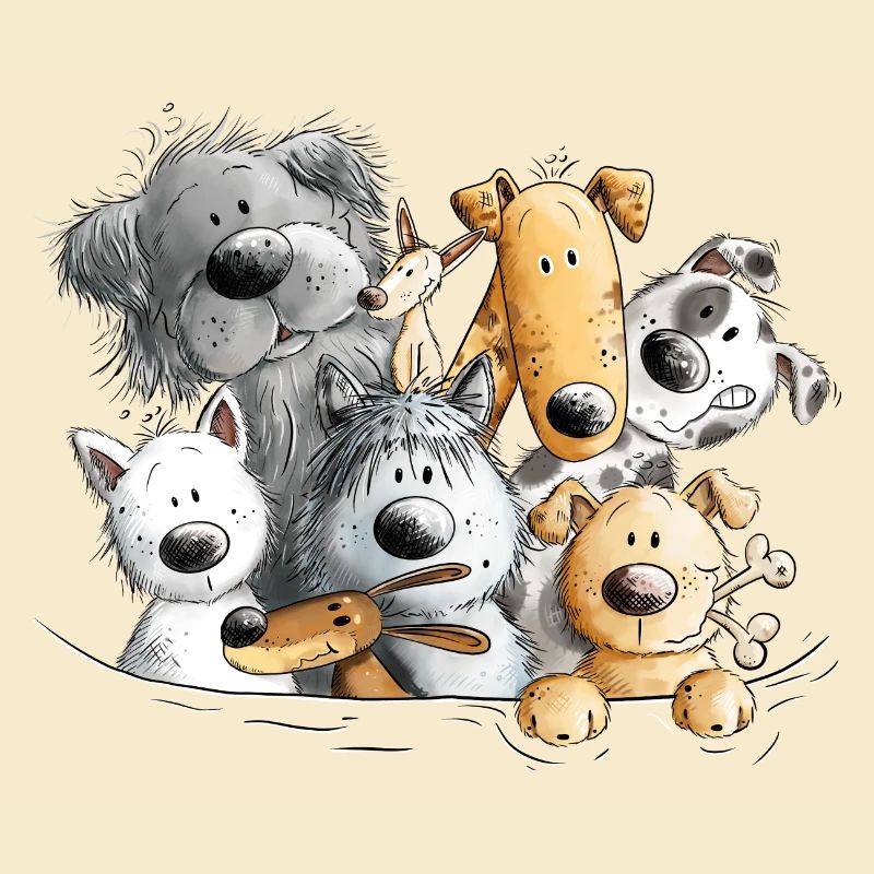 Pack chien caca de chien