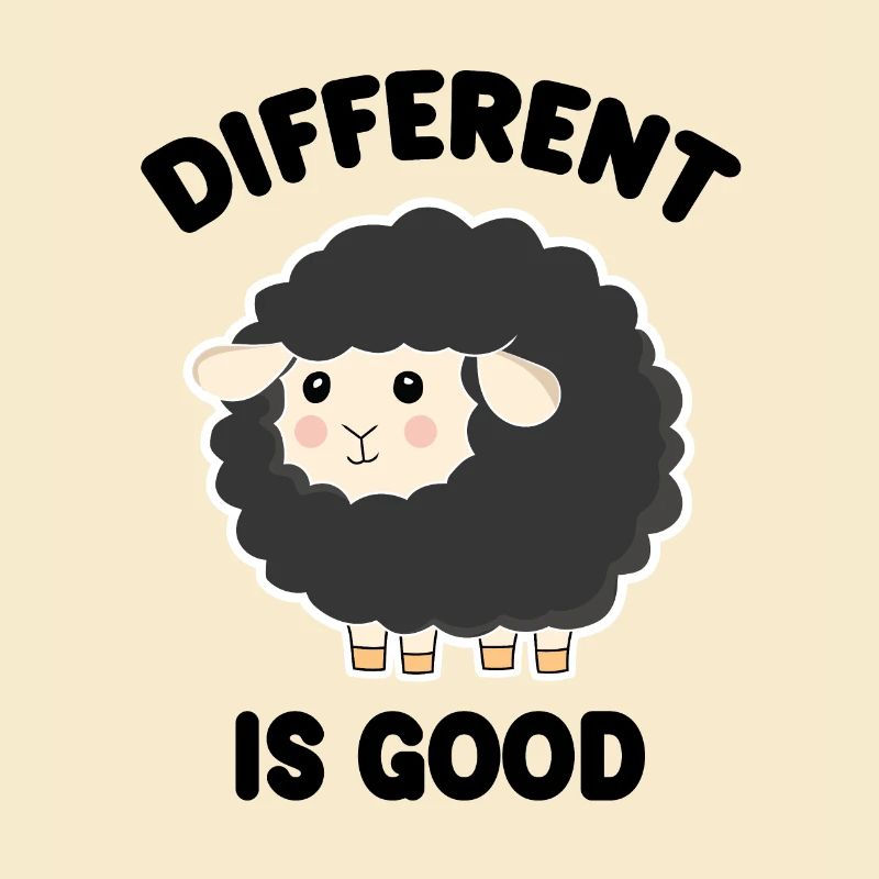 Différent est un bon mouton noir