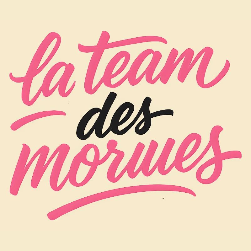 La Team des Morues Script Rose