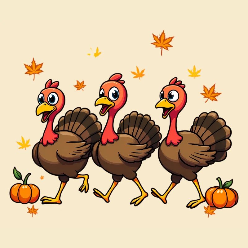 Bébé dinde de Thanksgiving