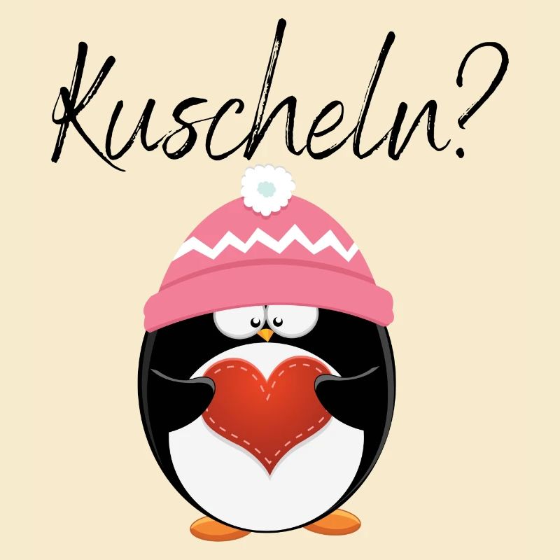 Pinguin Kuschen Schmusepullover