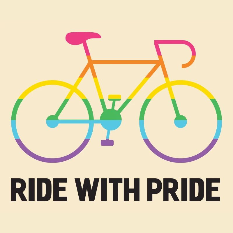 LGBTQ Cyclist - Ride With Pride