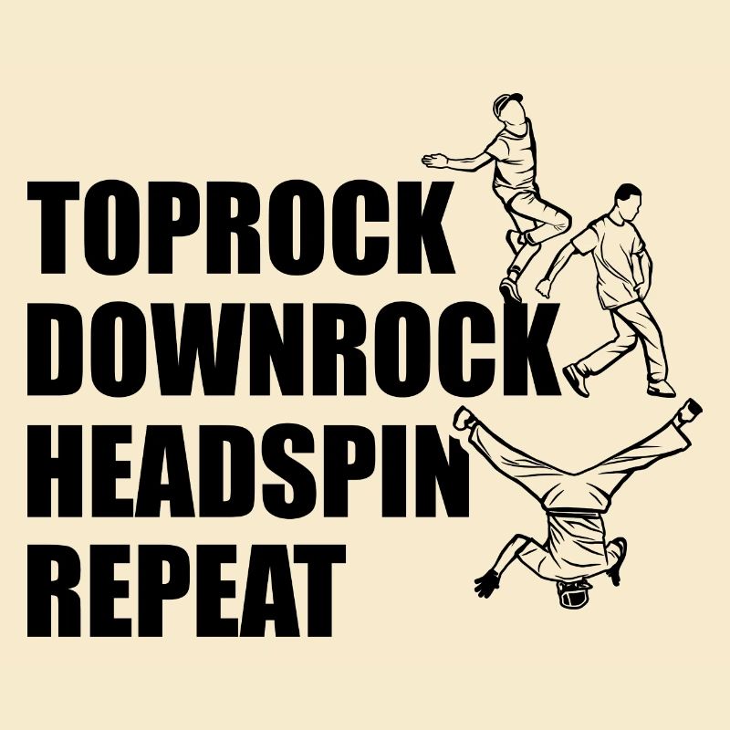 Toprock Downrock Headspin Répétition