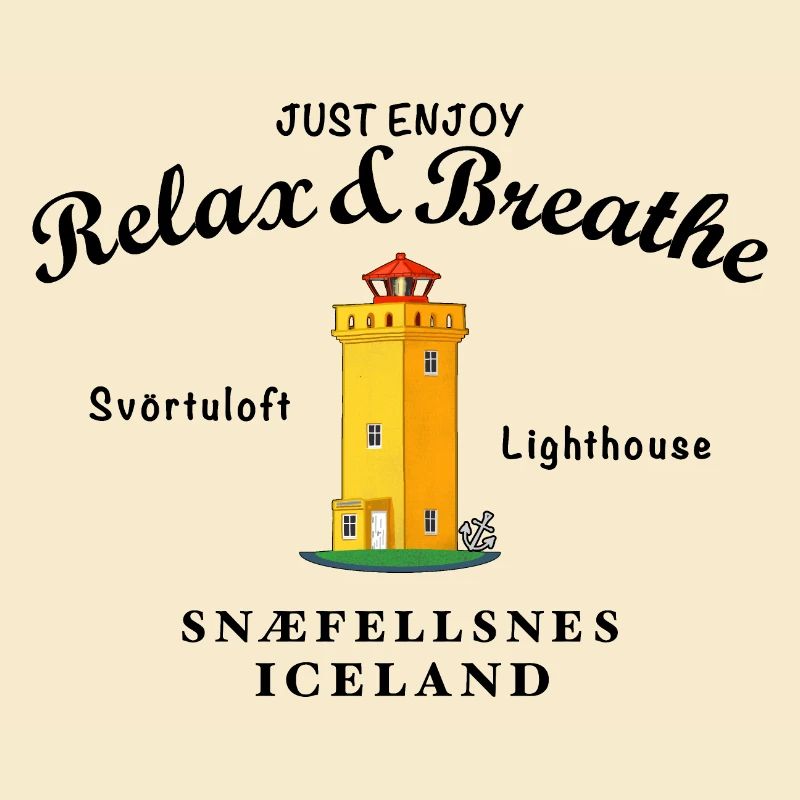 Iceland Lighthouse Svörtuloft, Relax