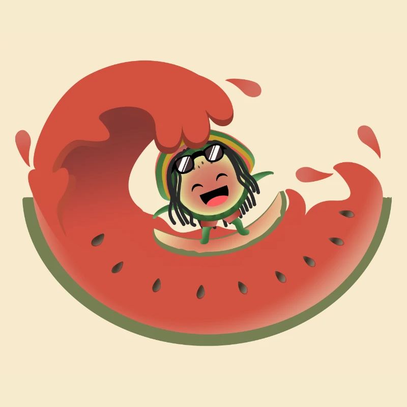 Surf pastèque