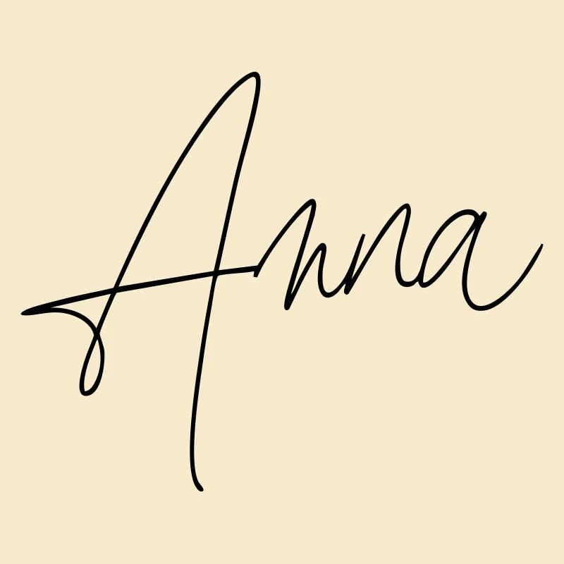 Anna / Handwriting Design