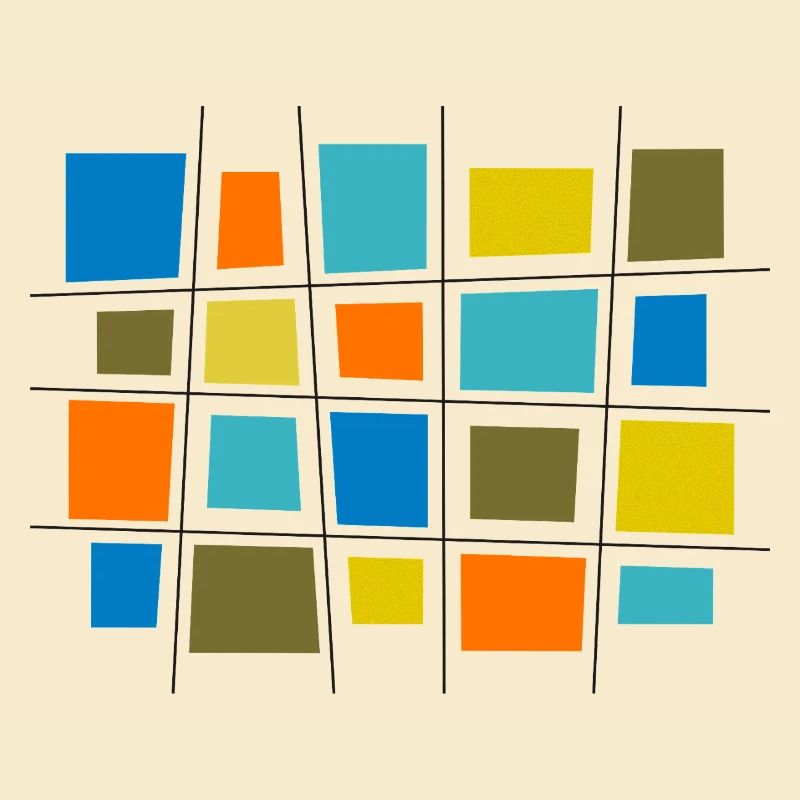 Farbiges Patchwork von Cean