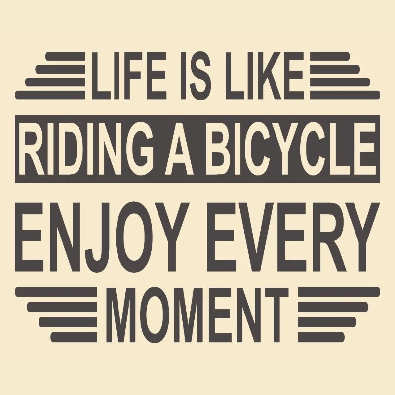 La vie, c’est comme le vélo