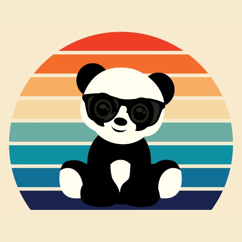 Cool Panda Graphic