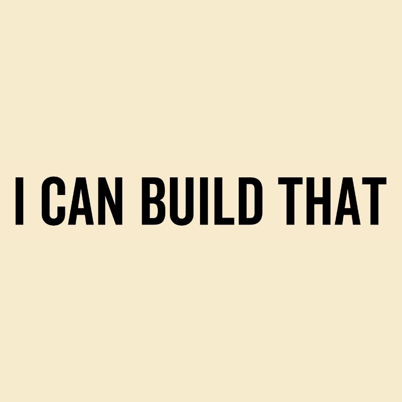 Je peux construire ça
