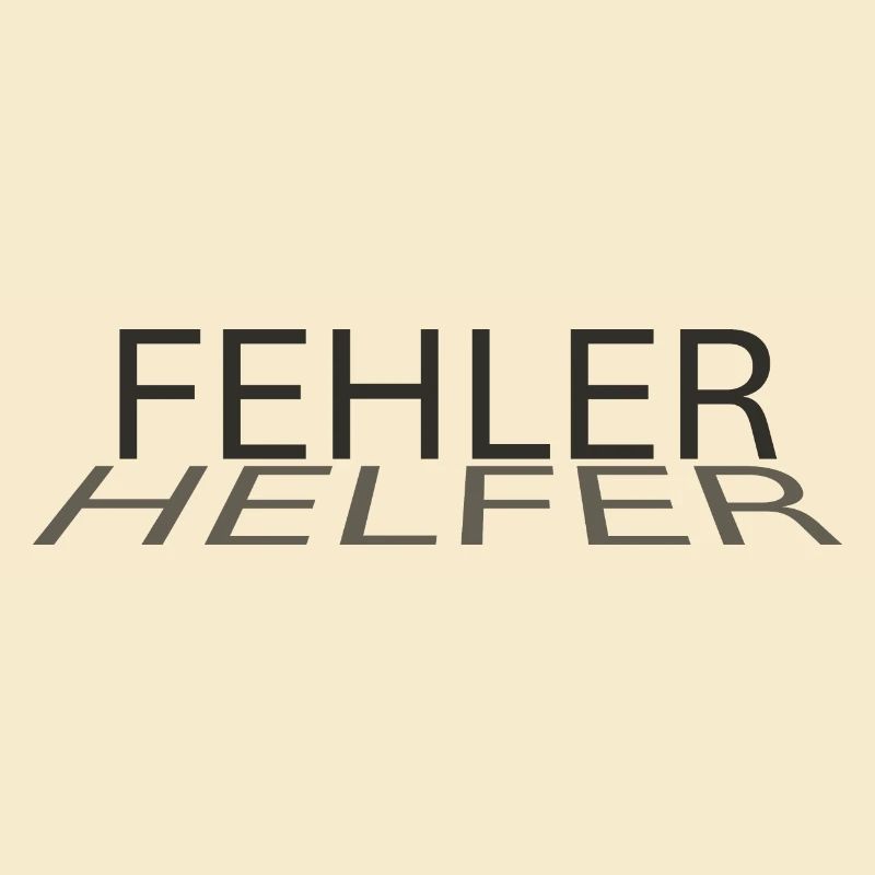 Fehler - Helfer: Optimistische Botschaft