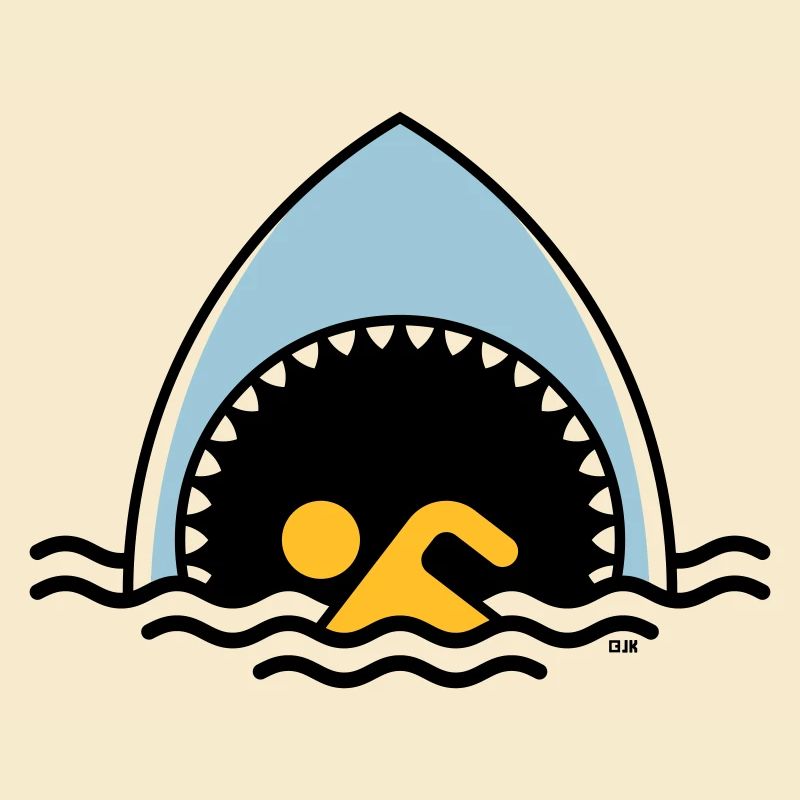 Requin et flotteur (Requin / Nager / 3C)